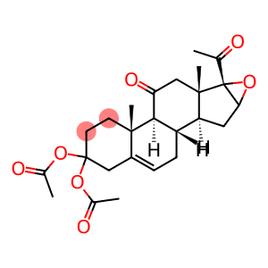 16,17-Epoxy-11-ketopregn-5-ene-3,20-dione 3,20-cyclic bis(1,2-ethanediyl acetal)