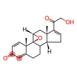 (9β,11β)-9,11-Epoxy-21-hydroxy-pregna-1,4,16-triene-3,20-dione