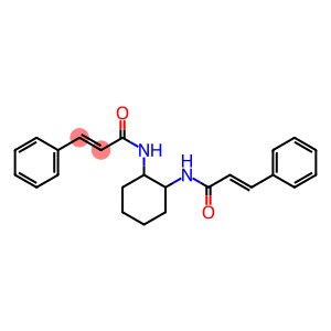 (E)-3-phenyl-N-(2-{[(E)-3-phenyl-2-propenoyl]amino}cyclohexyl)-2-propenamide