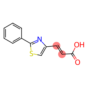 (E)-3-(2-phenylthiazol-4-yl)acrylic acid