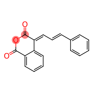 4-[(E)-3-PHENYL-PROP-2-EN-(E)-YLIDENE]-ISOCHROMAN-1,3-DIONE