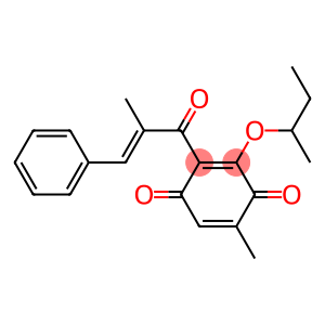 2-[(E)-3-Phenyl-2-methylpropenoyl]-5-methyl-3-(1-methylpropyl)oxy-1,4-benzoquinone