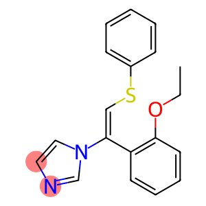 1-[(E)-2-Phenylthio-1-(2-ethoxyphenyl)ethenyl]-1H-imidazole