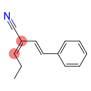 2-[(E)-2-Phenylethenyl]-2-pentenenitrile