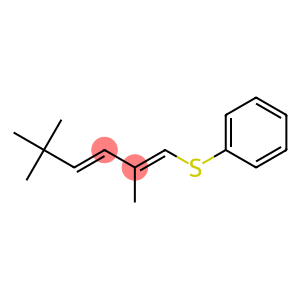 (3E)-1-(Phenylthio)-2,5,5-trimethyl-1,3-hexadiene