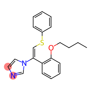 1-[(E)-2-Phenylthio-1-(2-butoxyphenyl)ethenyl]-1H-imidazole