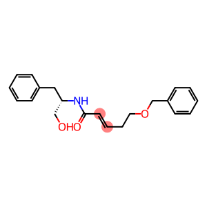 (E)-N-[(S)-1-Benzyl-2-hydroxyethyl]-5-benzyloxy-2-pentenamide