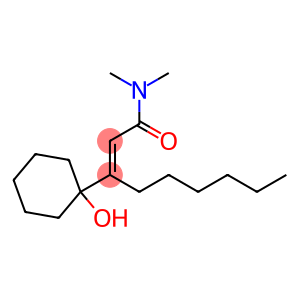 (E)-N,N-Dimethyl-3-(1-hydroxycyclohexyl)-2-nonenamide