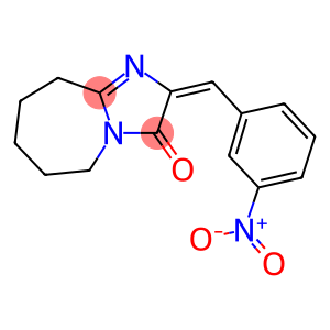 (2E)-2-(3-NITROBENZYLIDENE)-2,5,6,7,8,9-HEXAHYDRO-3H-IMIDAZO[1,2-A]AZEPIN-3-ONE