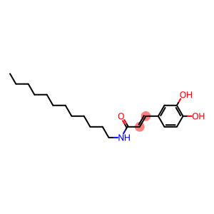 (E)-N-Dodecyl-3-(3,4-dihydroxyphenyl)propenamide