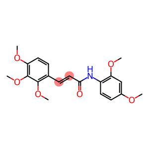 (E)-N-(2,4-dimethoxyphenyl)-3-(2,3,4-trimethoxyphenyl)-2-propenamide