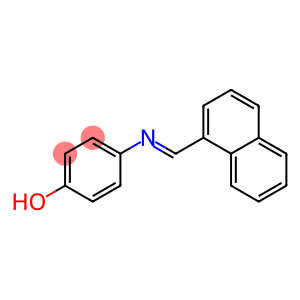 4-{[(E)-1-naphthylmethylidene]amino}phenol