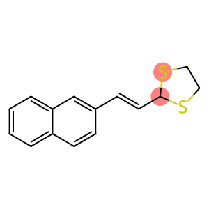 2-[(E)-2-(2-Naphtyl)ethenyl]-1,3-dithiolane