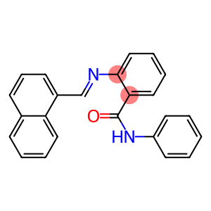 2-{[(E)-1-naphthylmethylidene]amino}-N-phenylbenzamide