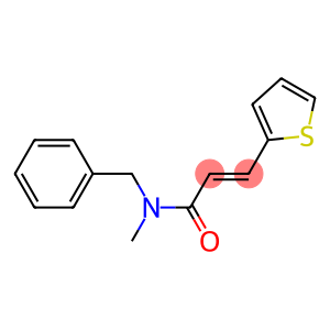 (E)-N-benzyl-N-methyl-3-(2-thienyl)-2-propenamide