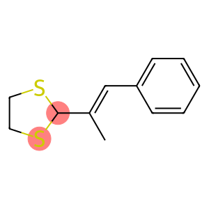 2-[(E)-1-Methyl-2-phenylethenyl]-1,3-dithiolane