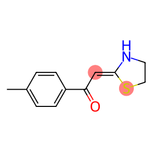 (E)-1-(4-Methylphenyl)-2-(thiazolidin-2-ylidene)ethanone