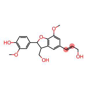 (E)-3-[2-(3-Methoxy-4-hydroxyphenyl)-3-(hydroxymethyl)-7-methoxy 2,3-dihydrobenzofuran-5-yl]allyl alcohol