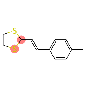 2-[(E)-2-(4-Methylphenyl)ethenyl]-1,3-dithiolane