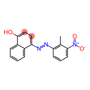 4-[(E)-2-(2-methyl-3-nitrophenyl)diazenyl]-1-naphthol