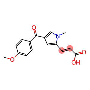 (E)-3-[1-Methyl-4-[4-methoxybenzoyl]-1H-pyrrol-2-yl]acrylic acid