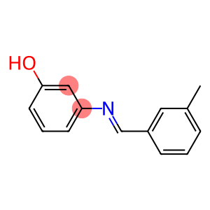 3-{[(E)-(3-methylphenyl)methylidene]amino}phenol