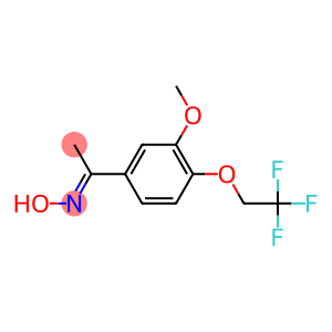 (1E)-1-[3-methoxy-4-(2,2,2-trifluoroethoxy)phenyl]ethanone oxime