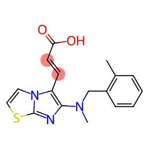 (2E)-3-{6-[methyl(2-methylbenzyl)amino]imidazo[2,1-b][1,3]thiazol-5-yl}acrylic acid