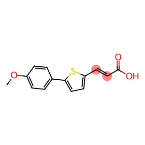 (E)-3-(5-(4-methoxyphenyl)thiophen-2-yl)acrylic acid