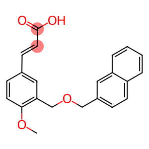 (2E)-3-(4-METHOXY-3-[(2-NAPHTHYLMETHOXY)METHYL]PHENYL)-2-PROPENOIC ACID