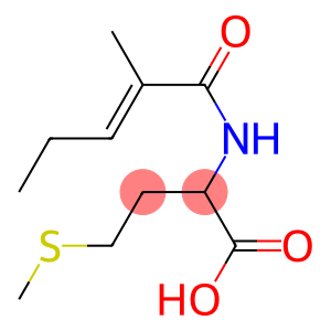 2-{[(2E)-2-methylpent-2-enoyl]amino}-4-(methylthio)butanoic acid