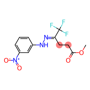 (E)-METHYL 5,5,5-TRIFLUORO-4-(2-(3-NITROPHENYL)HYDRAZONO)PENTANOATE