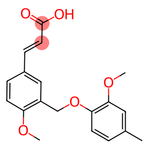 (2E)-3-(4-METHOXY-3-[(2-METHOXY-4-METHYLPHENOXY)METHYL]PHENYL)-2-PROPENOIC ACID