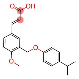 (2E)-3-(3-[(4-ISOPROPYLPHENOXY)METHYL]-4-METHOXYPHENYL)-2-PROPENOIC ACID