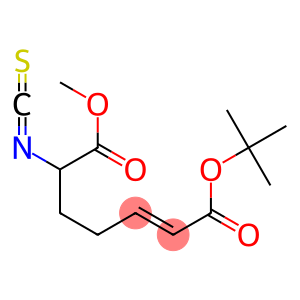 (2E)-6-Isothiocyanato-2-heptenedioic acid 1-tert-butyl 7-methyl ester