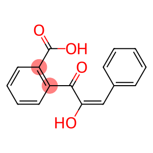 2-((E)-2-羟基-3-苯基丙烯酸基)苯甲酸