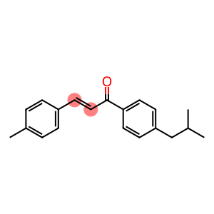 (E)-1-(4-isobutylphenyl)-3-p-tolylprop-2-en-1-one