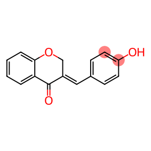 (E)-3-(4-HYDROXYBENZYLIDENE)-2,3-DIHYDROCHROMEN-4-ONE