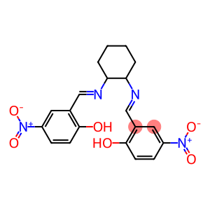 2-{[(2-{[(E)-(2-hydroxy-5-nitrophenyl)methylidene]amino}cyclohexyl)imino]methyl}-4-nitrophenol