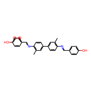 4-{[(4'-{[(E)-(4-hydroxyphenyl)methylidene]amino}-3,3'-dimethyl[1,1'-biphenyl]-4-yl)imino]methyl}phenol