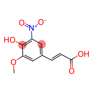 (2E)-3-(4-HYDROXY-3-METHOXY-5-NITROPHENYL)ACRYLIC ACID