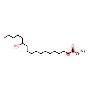 (11E)-13-Hydroxy-11-octadecenoic acid sodium salt