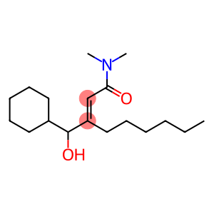 (E)-3-(Hydroxy(cyclohexyl)methyl)-N,N-dimethyl-2-nonenamide