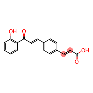 3-[4-[(E)-3-(2-Hydroxyphenyl)-3-oxo-1-propenyl]phenyl]propenoic acid