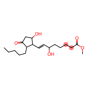 (E)-6-Hydroxy-8-(2-pentyl-3-oxo-5-hydroxycyclopentyl)-7-octenoic acid methyl ester