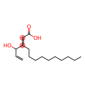 (E)-3-(1-Hydroxyallyl)-2-tridecenoic acid