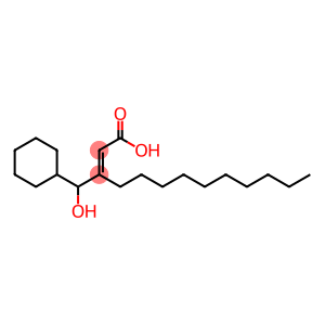 (E)-3-(Hydroxycyclohexylmethyl)-2-tridecenoic acid