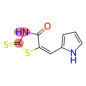 5-[(E)-1H-pyrrol-2-ylmethylidene]-2-thioxo-1,3-thiazolan-4-one