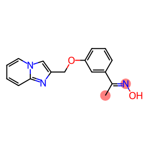 (1E)-1-[3-(imidazo[1,2-a]pyridin-2-ylmethoxy)phenyl]ethanone oxime