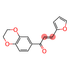 (E)-3-(furan-2-yl)-1-(2,3-dihydrobenzo[b][1,4]dioxin-6-yl)prop-2-en-1-one